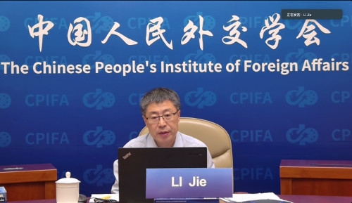李杰副会长出席2022年“中国—东盟愿景小组”第一次会议
